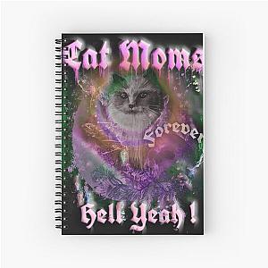 Cat Moms HellYeah! Spiral Notebook