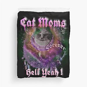 Cat Moms HellYeah! Duvet Cover