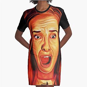 Hereditary Scream Graphic T-Shirt Dress