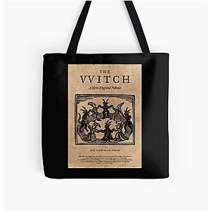 The Witch Film Movie Poster Design Black Phillip Thomasin VVitch All Over Print Tote Bag