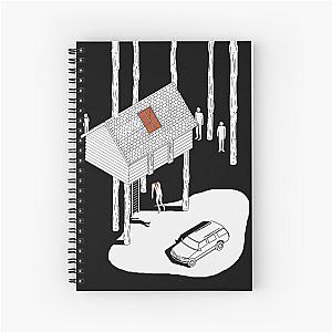 Minimalist hereditary movie - Spiral Notebook