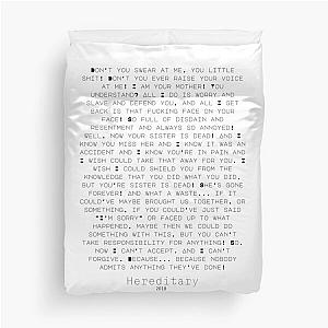 Hereditary print Duvet Cover