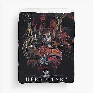 Minimalist hereditary movie Duvet Cover