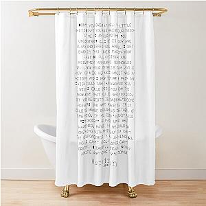 Hereditary print Shower Curtain