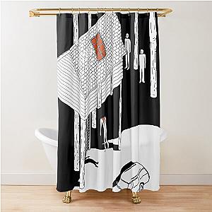 Minimalist hereditary movie - Shower Curtain