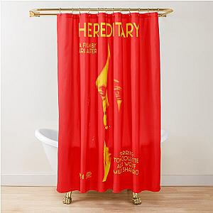 Hereditary Minimalistic Print Shower Curtain