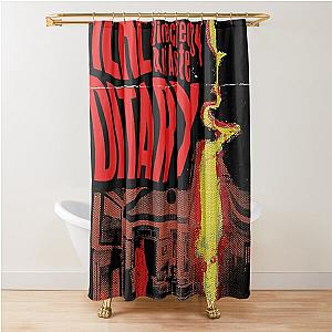 Vintage burn movie - Shower Curtain