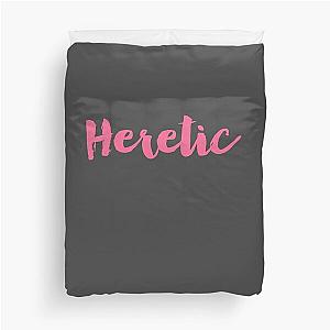 Heretic in Pink Duvet Cover