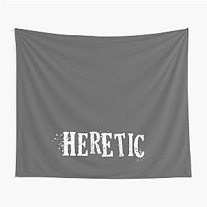 Heretic in White Grunge Tapestry