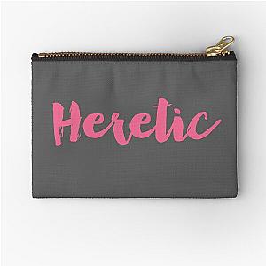 Heretic in Pink Zipper Pouch