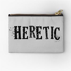 Heretic in Grunge Zipper Pouch