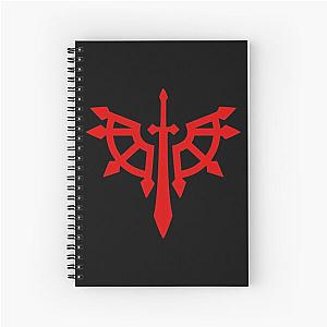 Heretic Angels Sword Spiral Notebook