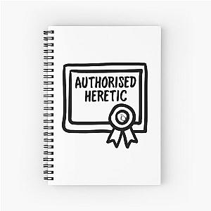 Authorised Heretic Spiral Notebook