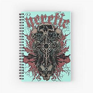 Heretic Cross Spiral Notebook