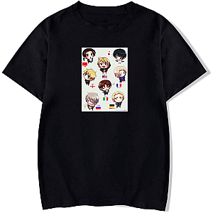 War, Wit, and Weirdos Hetalia Axis Powers T-Shirts