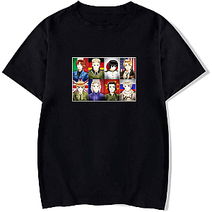 Flags & Fights – Hetalia Style Hetalia Axis Powers T-Shirts