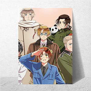 Allies Be Wildin’ Hetalia Axis Powers Posters