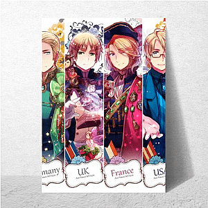 War Never Looked So Kawaii Hetalia Axis Powers Posters