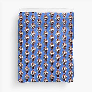 Ukraine in national outfit and turcat from Hetalia Duvet Cover