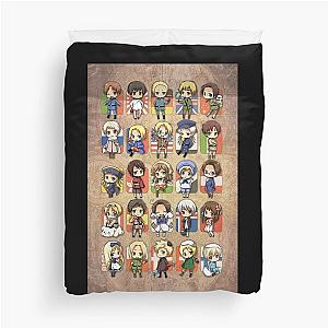 Hetalia Group Poster Duvet Cover