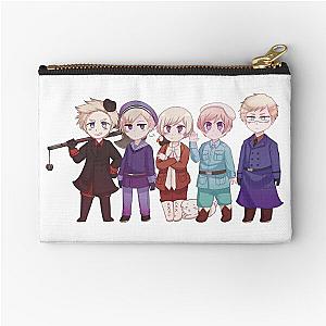 Nordic 5 Hetalia Chibis (APH) Zipper Pouch