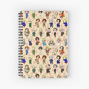 Hetalia World! Spiral Notebook