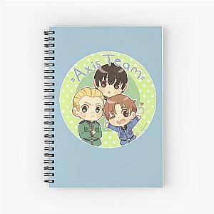 Team Axis Hetalia Spiral Notebook