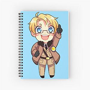 Amerika! - Hetalia Spiral Notebook