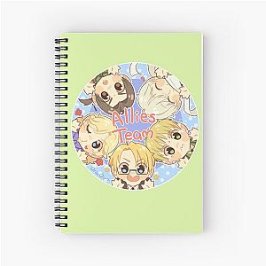 Hetalia Allies Team Spiral Notebook