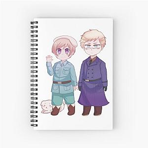 Hetalia Sufin Finland Sweden Chibis (APH) Spiral Notebook