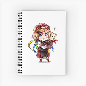 Ukraine in national outfit and turcat from Hetalia Spiral Notebook