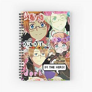 Hetalia America Spiral Notebook