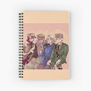 Face Family Hetalia! Spiral Notebook