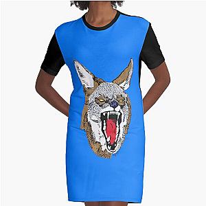 Hiatus Kaiyote Sticker Graphic T-Shirt Dress