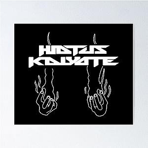 Hiatus Kaiyote Choose Your Weapon Design (White) Poster