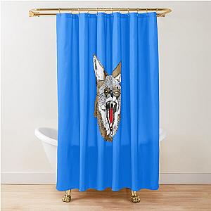 Hiatus Kaiyote Sticker Shower Curtain