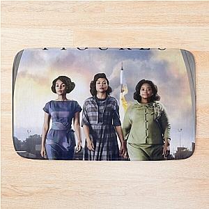 Vintage Hidden Figures Movie Poster Bath Mat