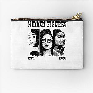 Retro Hidden Figures Zipper Pouch