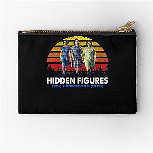 Retro Hidden Figures Zipper Pouch