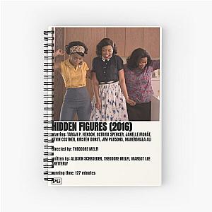 Hidden Figures Movie Spiral Notebook