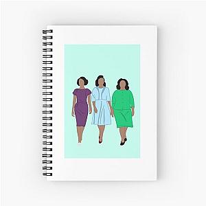 Hidden Figures Illustration Spiral Notebook