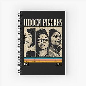 Retro Hidden Figures Spiral Notebook