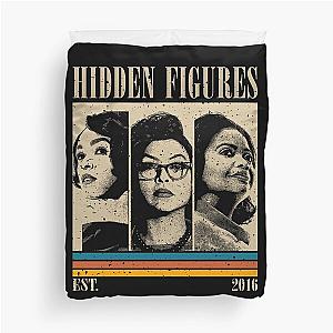 Retro Hidden Figures Duvet Cover