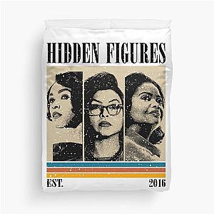 Retro Hidden Figures Duvet Cover