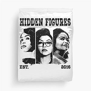 Retro Hidden Figures Duvet Cover