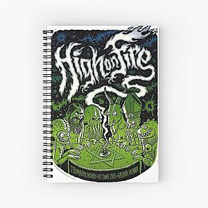 High on Fire Spiral Notebook