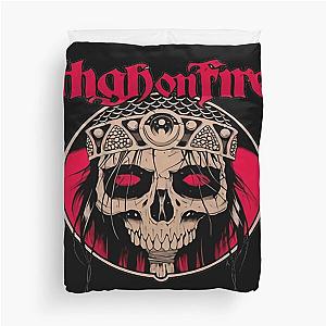 original high on fire Duvet Cover