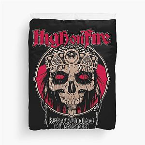 High On Fire Duvet Cover