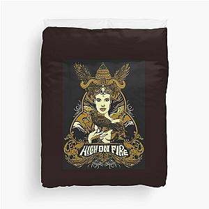 high on fire best seller  Duvet Cover