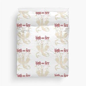 High On Fire Duvet Cover